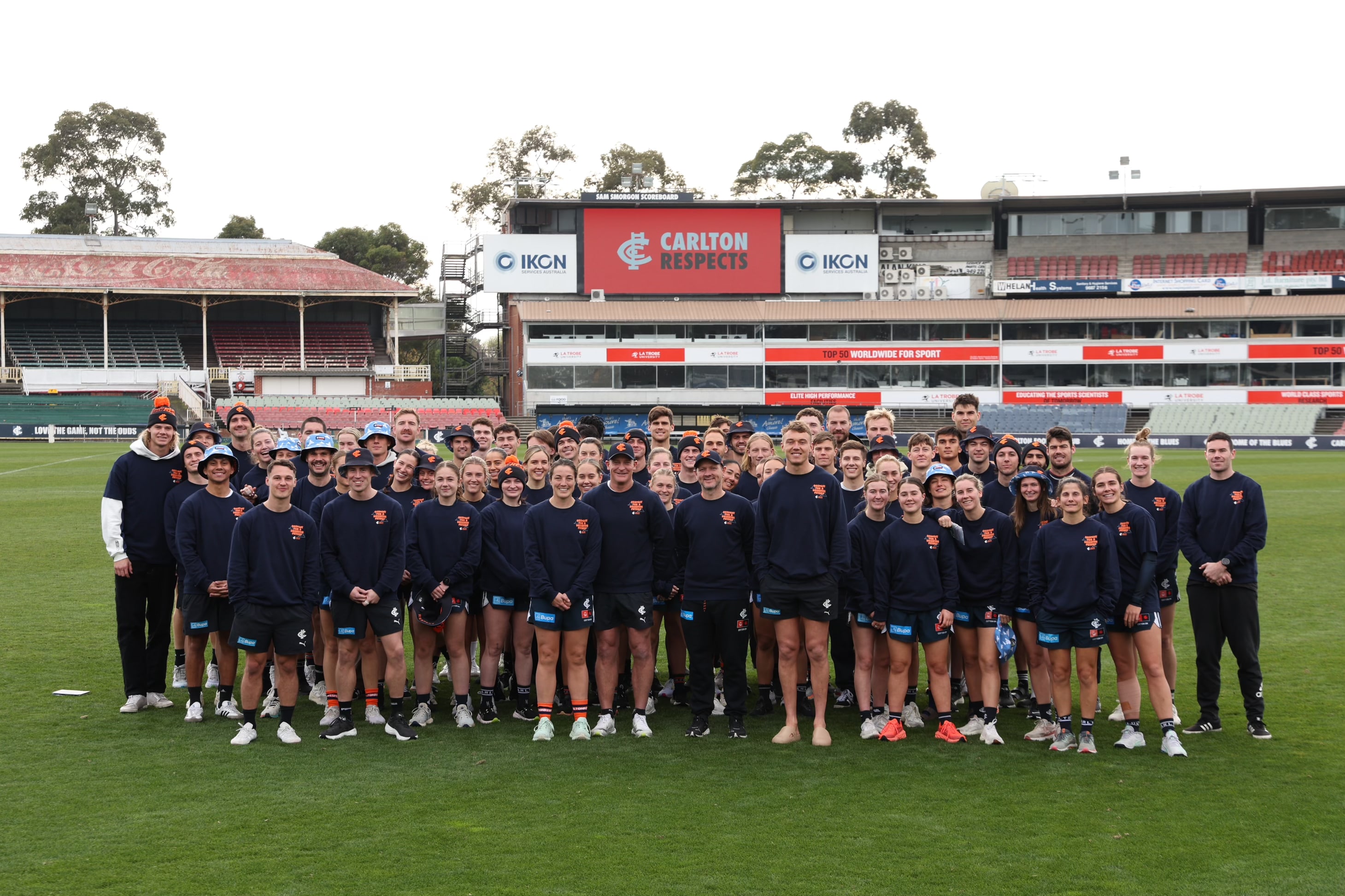 Carlton Respects headlines Club’s first home game of the season