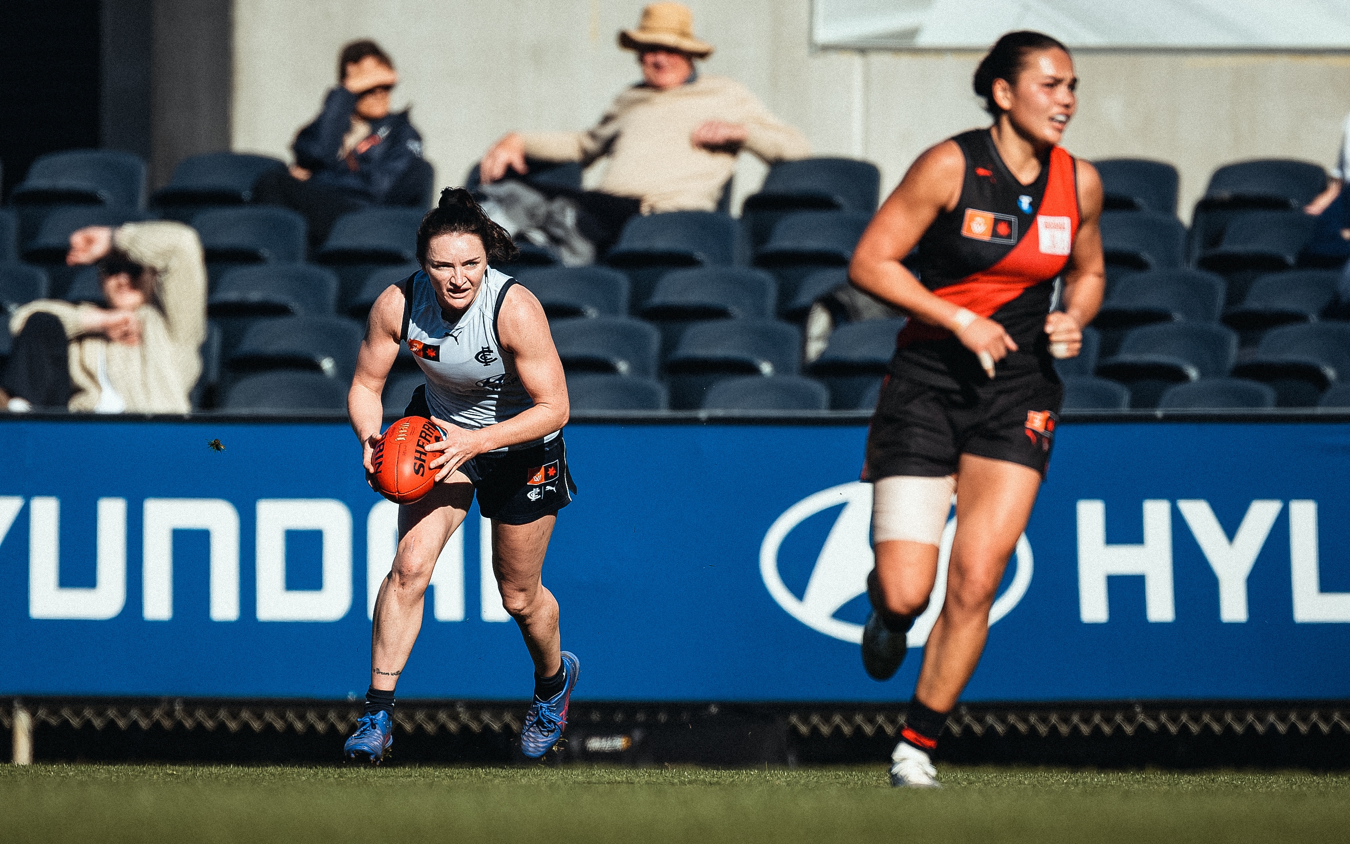 AFLW match simulation report: Familiar faces, new names impress in last-gasp win