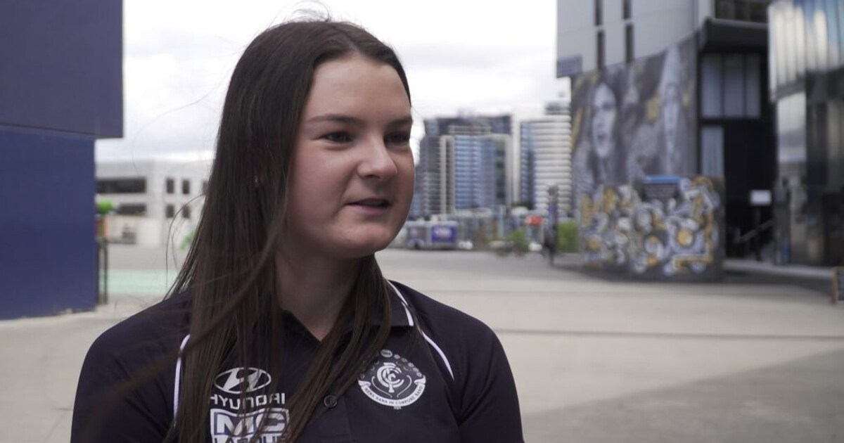 AFLW rookie Courtney b