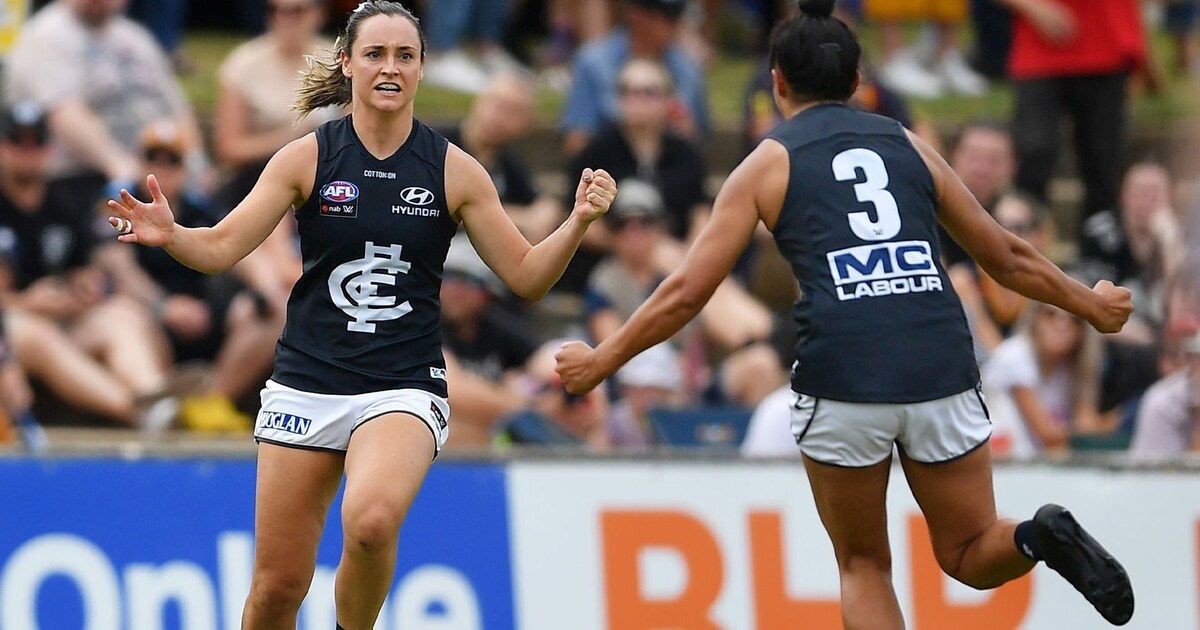 Match report Carlton records historic win