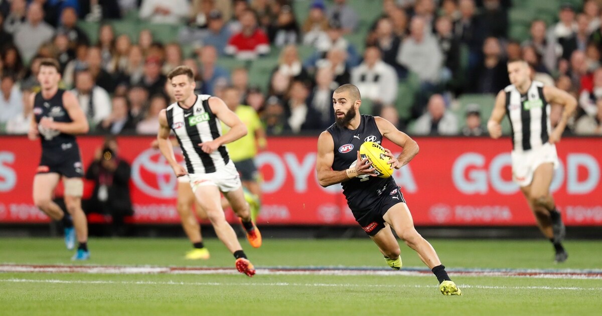 Match report Carlton v Collingwood