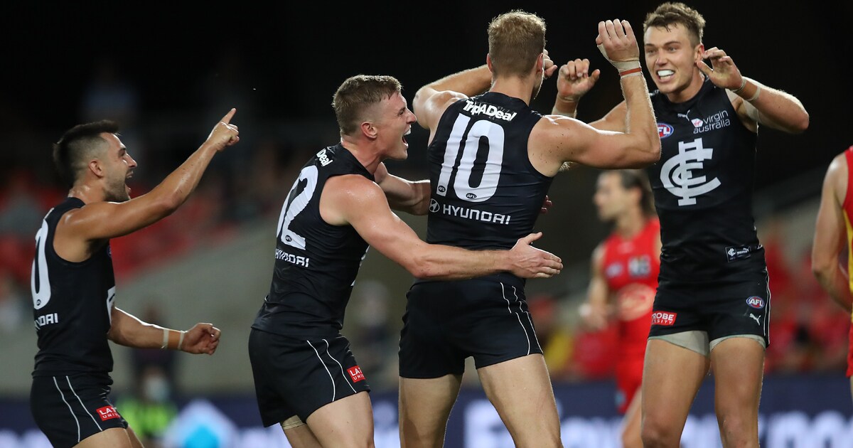 Match report Gold Coast v Carlton