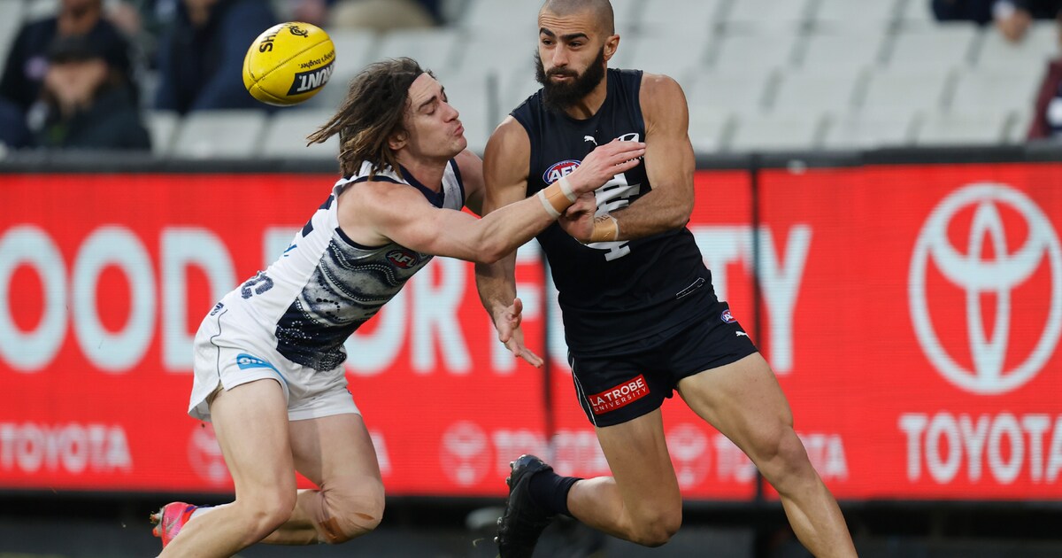 Match report Carlton v Geelong
