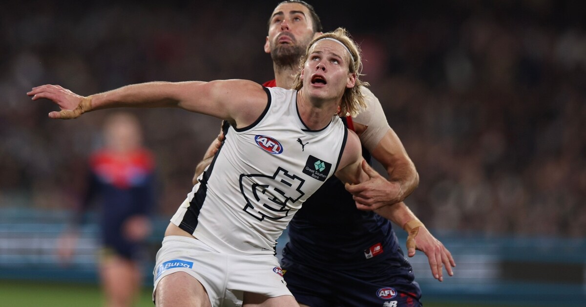 AFL match report Blues defeated in lowscoring affair AFL match report Blues defeated in lowscoring affair