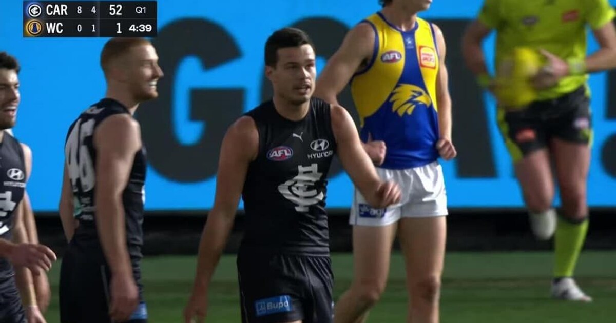 AFL R19 Crafty Silvagni does it all in electrifying play