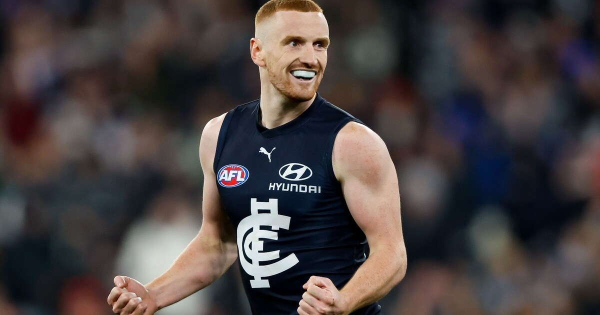 Unheralded externally, hailed internally Cottrell enters Carlton