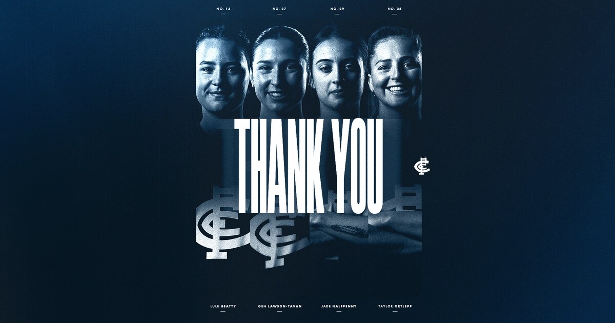 Carlton AFLW list update