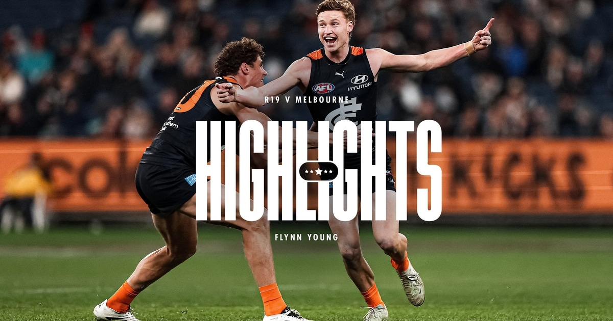 AFL R19 | Young and the selfless: Charlie feeds Flynn for first-goal frenzy