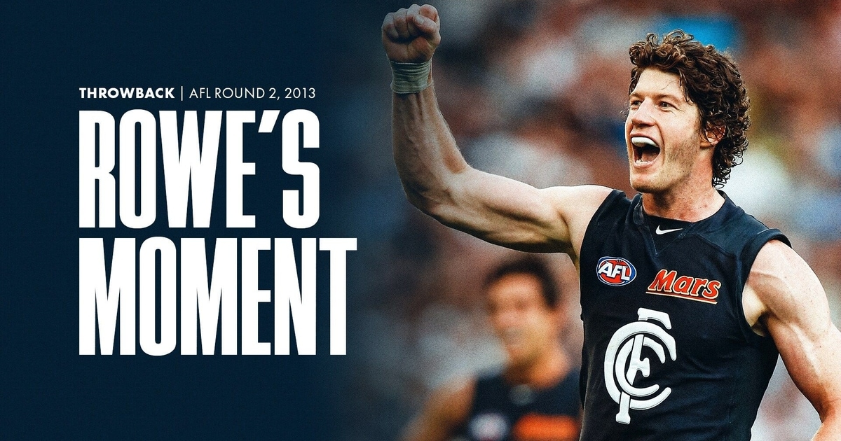 Round 2, 2013: Sam Rowe's special moment
