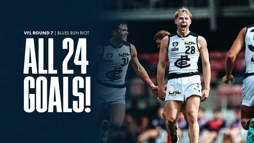 VFL R7 | All 24 goals as VFL Blues kick record score!